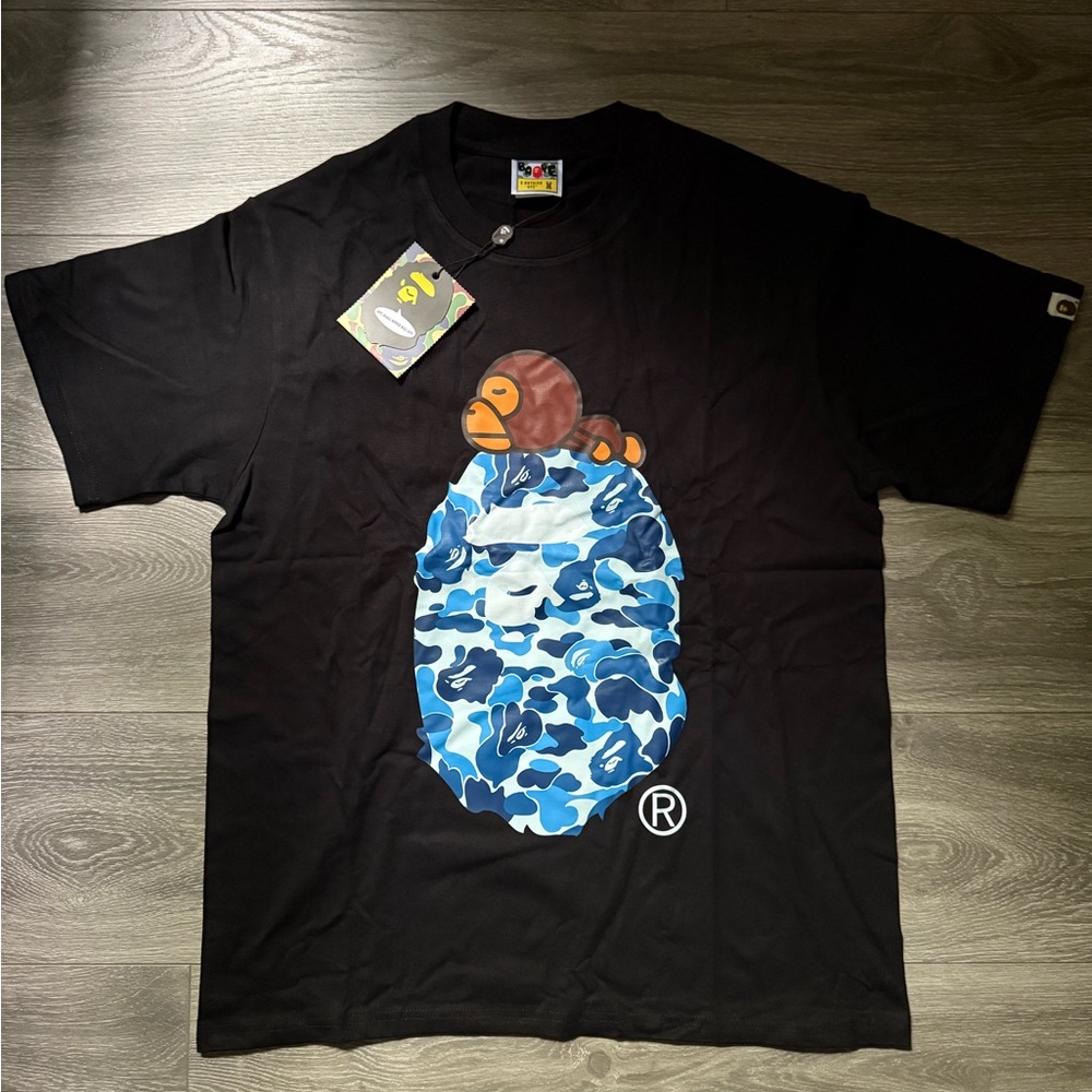 BAPE ABC Camo Milo On Big Ape Tee (SS25)